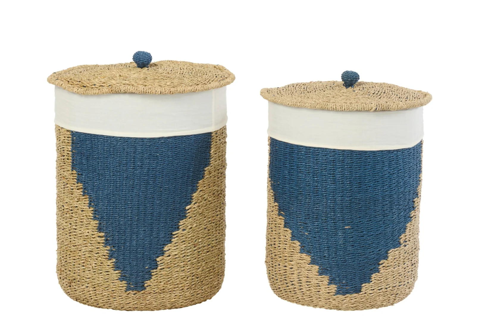 Mand Doran Papier Naturel - Set van 2 - Afbeelding 2