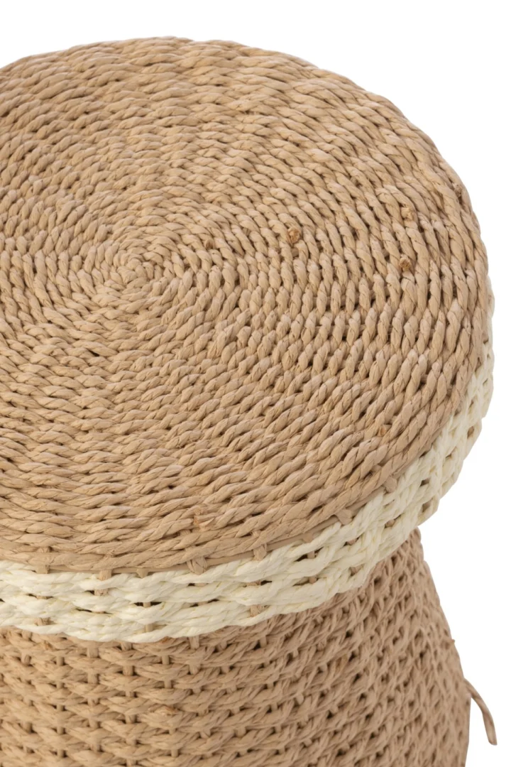 Bijzettafel Tussine Papier 39 cm - Set van 2 - Afbeelding 2