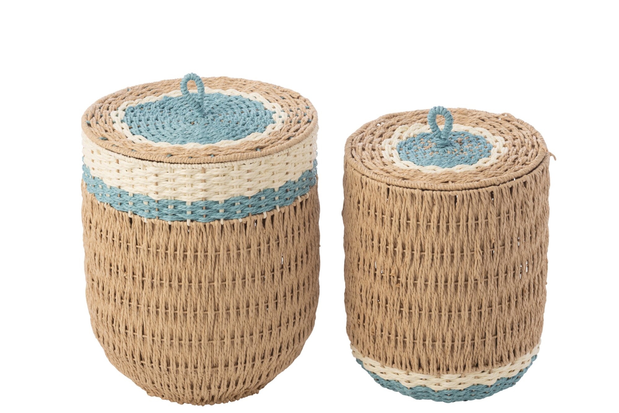 Mand Stauntone Papier Naturel - Set van 2 - Afbeelding 2