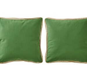 Kussen Gaakora Groen 45x45 cm - Set van 2