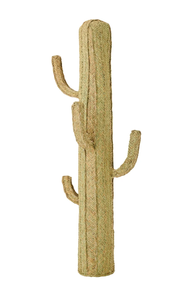 Kunstbloem Slaasonte Gras Naturel cactusgras-woonaccessoire, 180 cm hoog, gevlochten naturel look