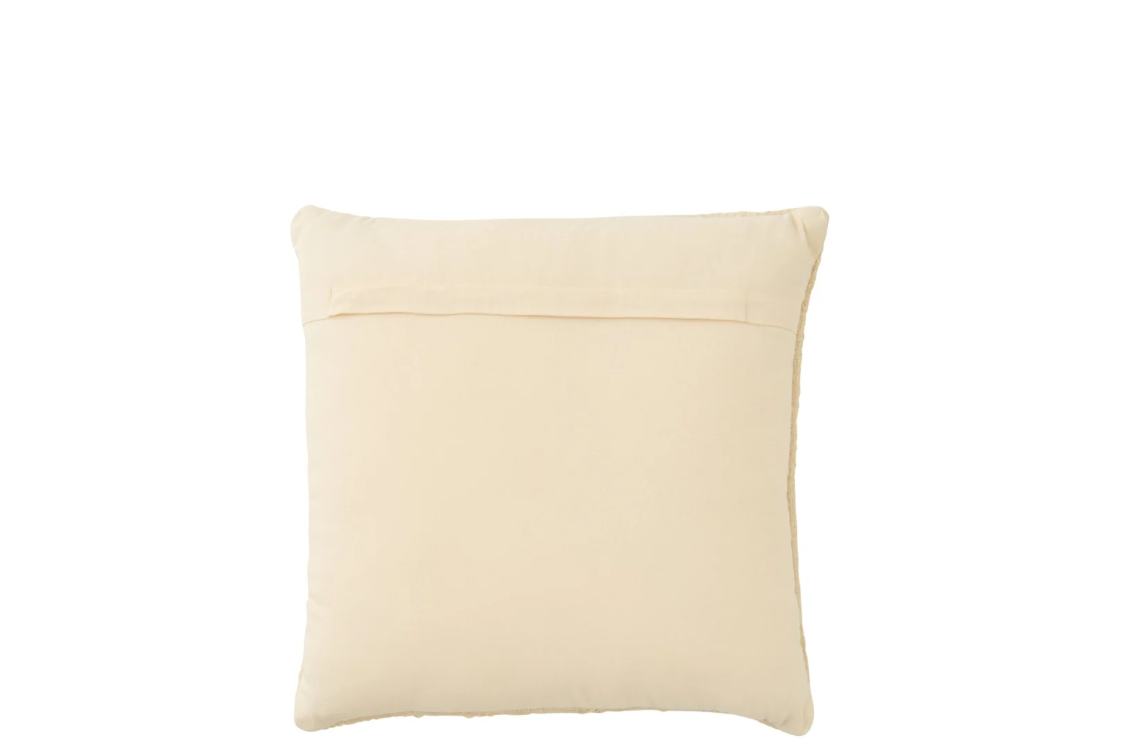Kussen Jaunnora beige 45x45 cm van katoen, met rustige effen uitstraling en zachte vulling