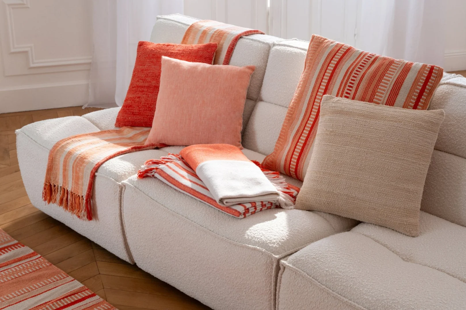 Kussen Jaunnora Beige 45x45 cm - Afbeelding 2