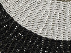 Vloerkleed Lodura Wit 120x120 cm