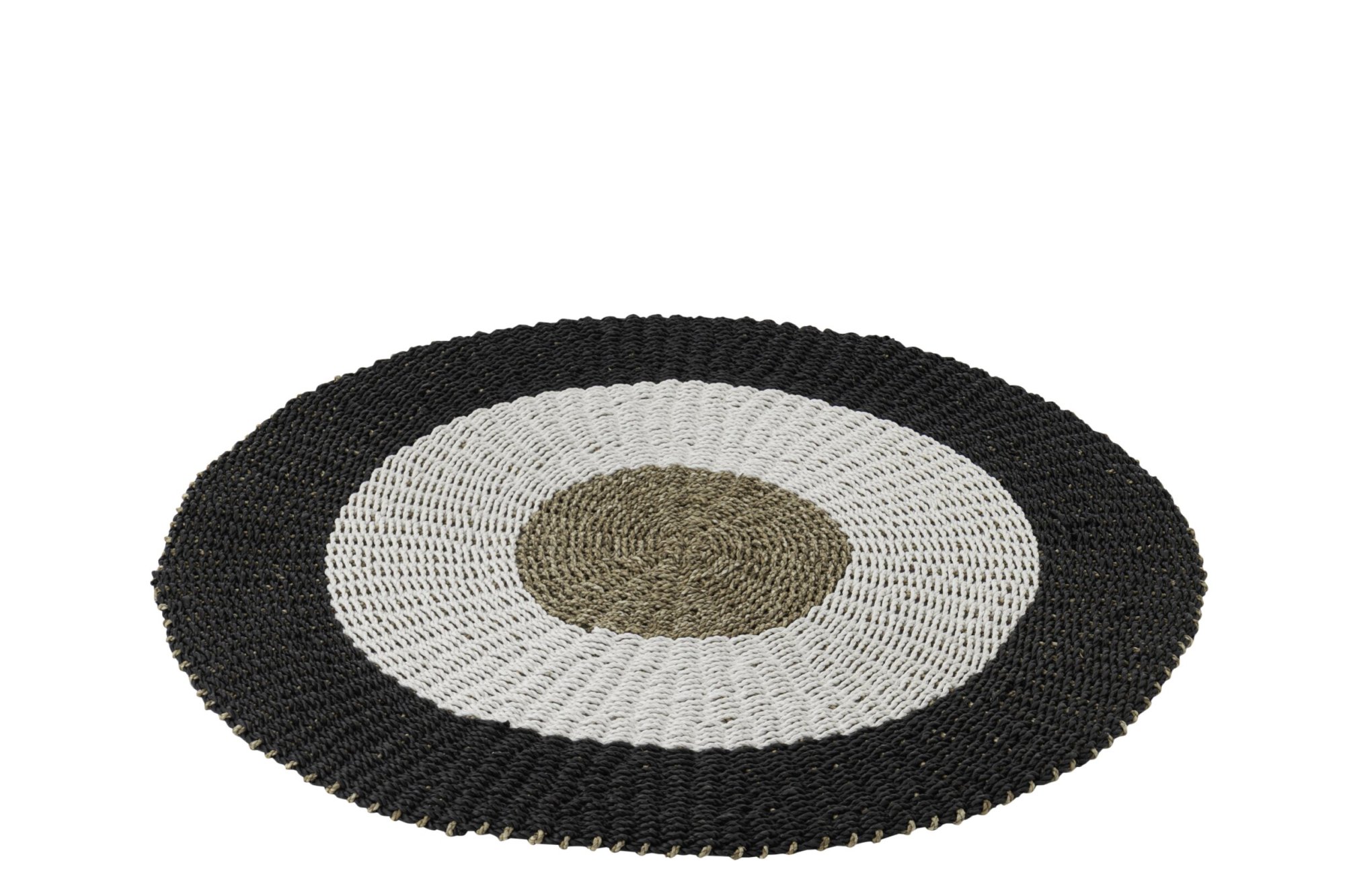 Vloerkleed Lodura Wit 120x120 cm - Afbeelding 2