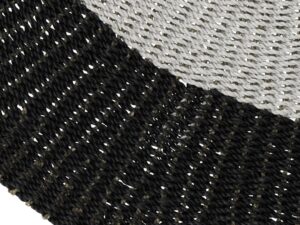 Vloerkleed Mellund Wit 150x150 cm