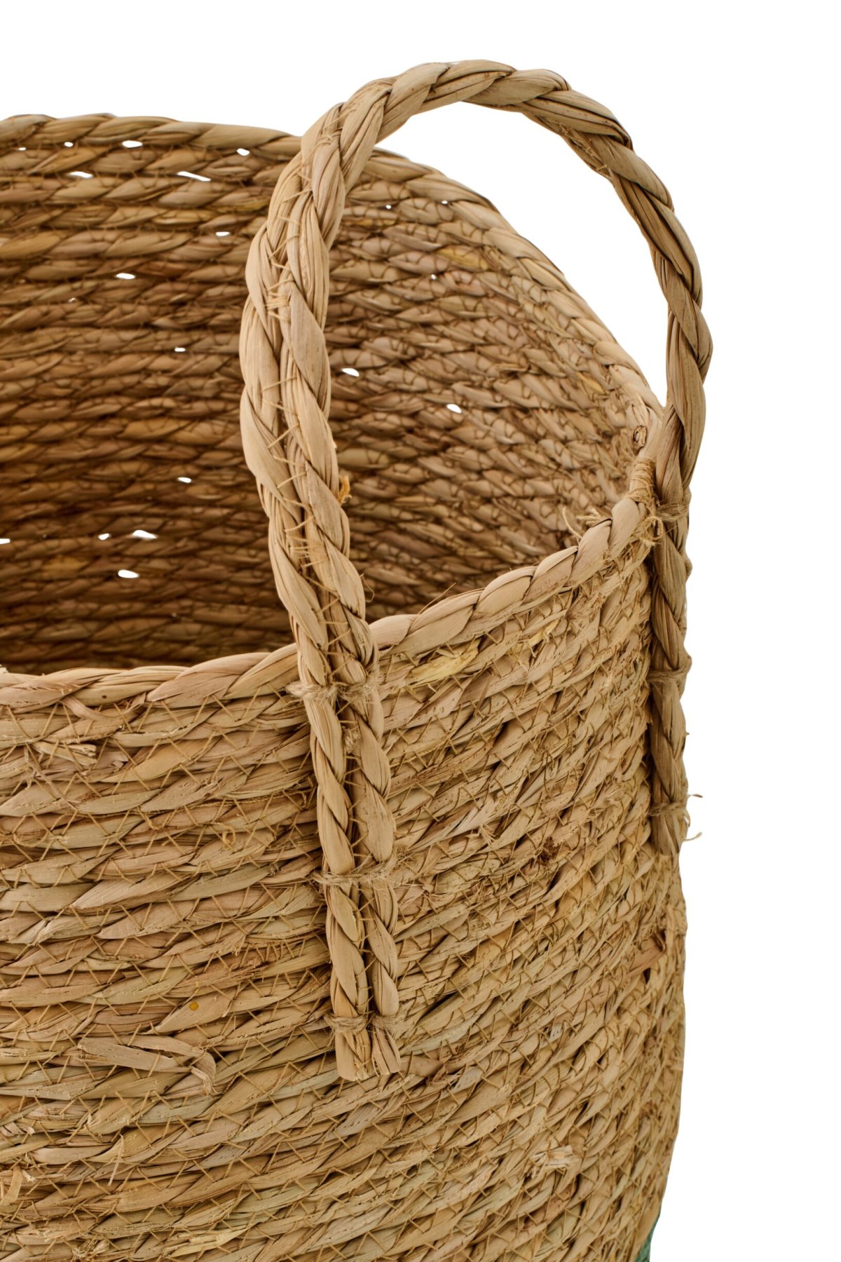 Mand Zaaline Bies Naturel - Set van 3 - Afbeelding 2