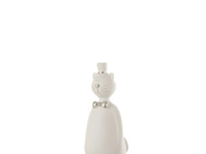 Decoratiefiguur Saullek Polyresin Wit H19,5 cm