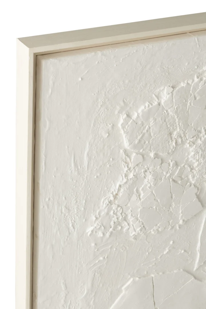 Wit Prubino woonaccessoire met strak pleisterprofiel en rustige, stijlvolle afwerking