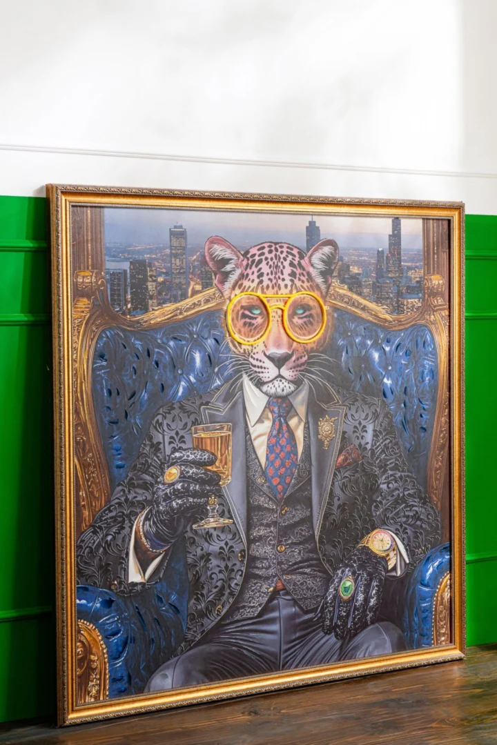 Schilderij Maaro Meerkleurig - Afbeelding 5