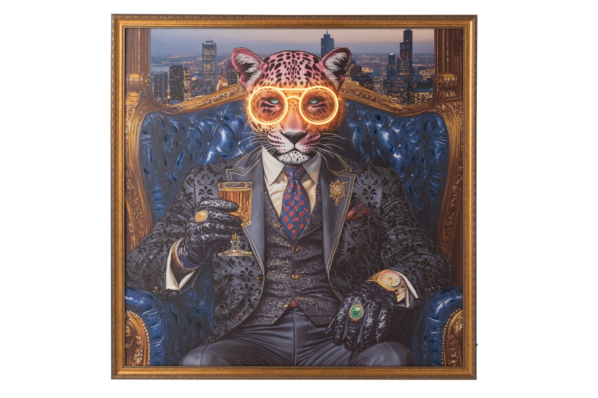 Schilderij Maaro Meerkleurig - Afbeelding 6