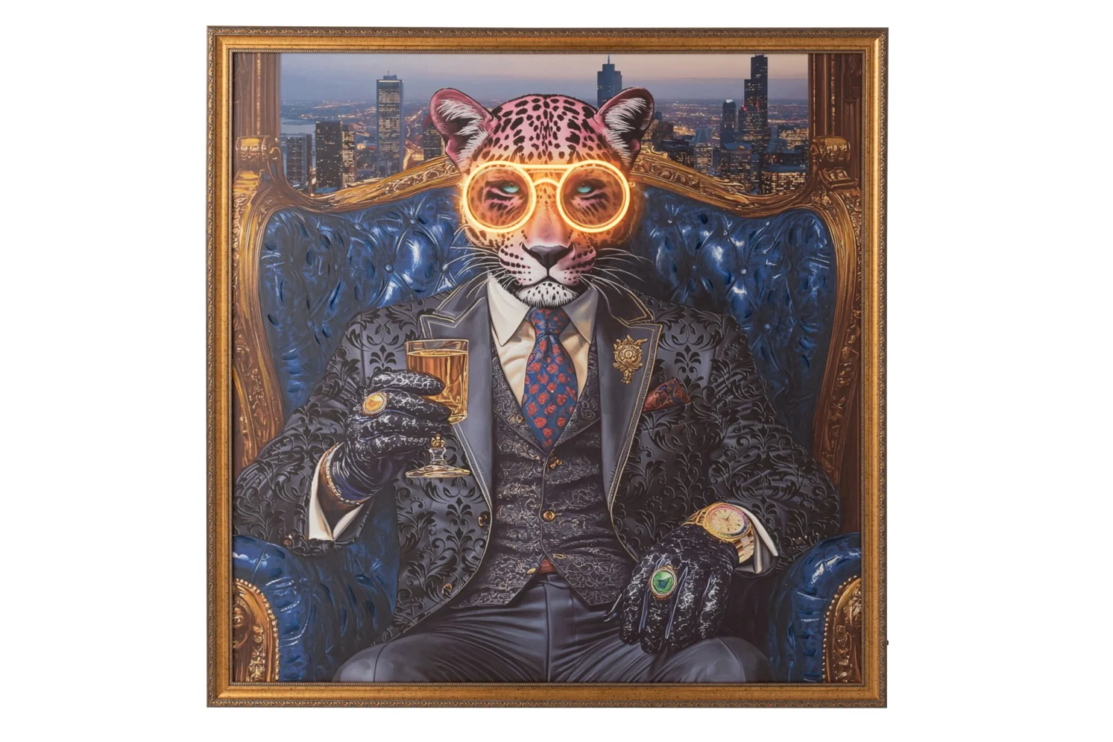 Schilderij Maaro Meerkleurig - Afbeelding 6