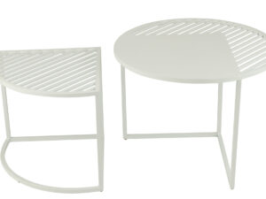 Bijzettafel Jeinsesta Metaal 60 cm - Set van 2