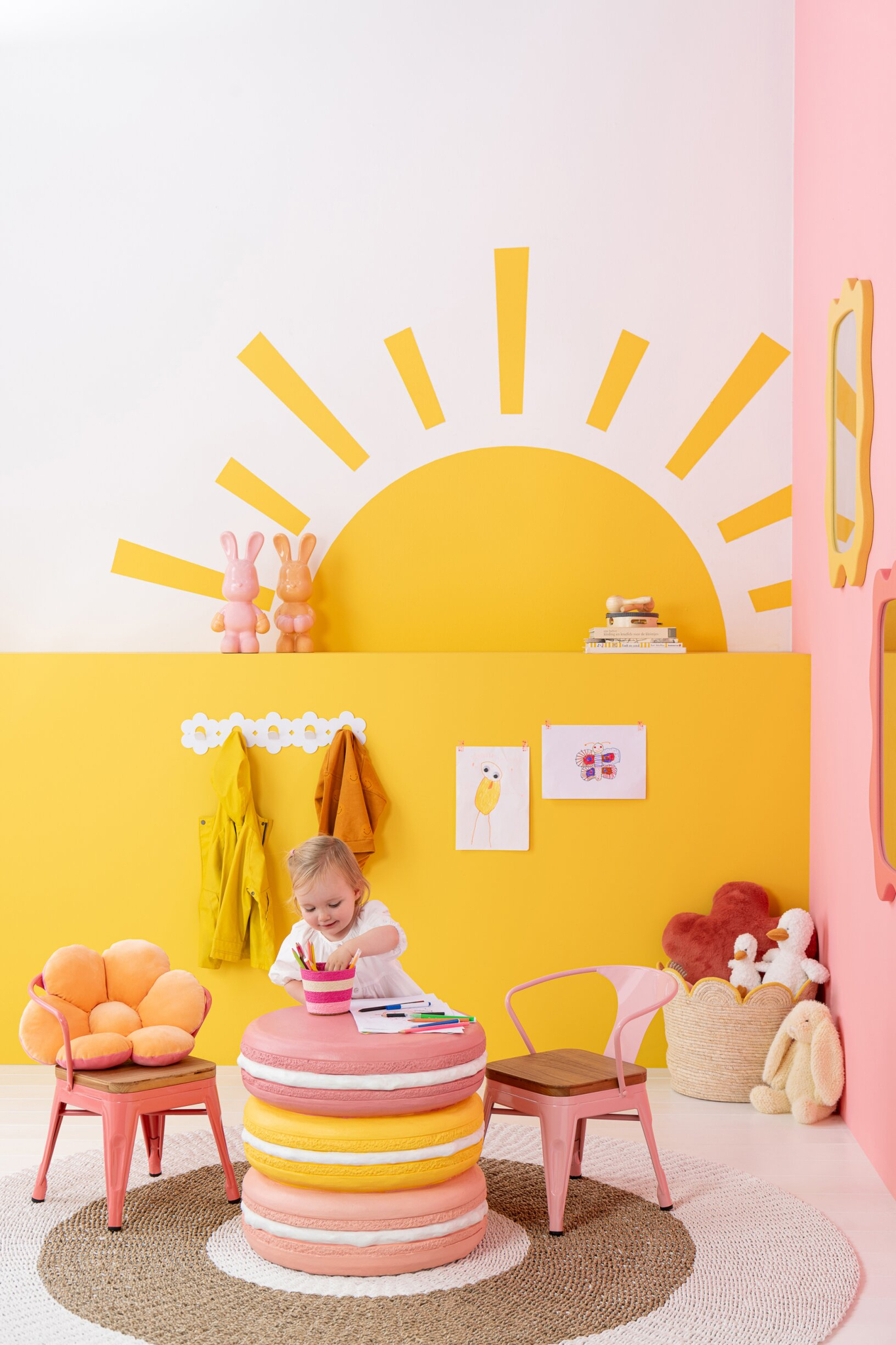 Kinderstoel Beidas Roze - Afbeelding 6