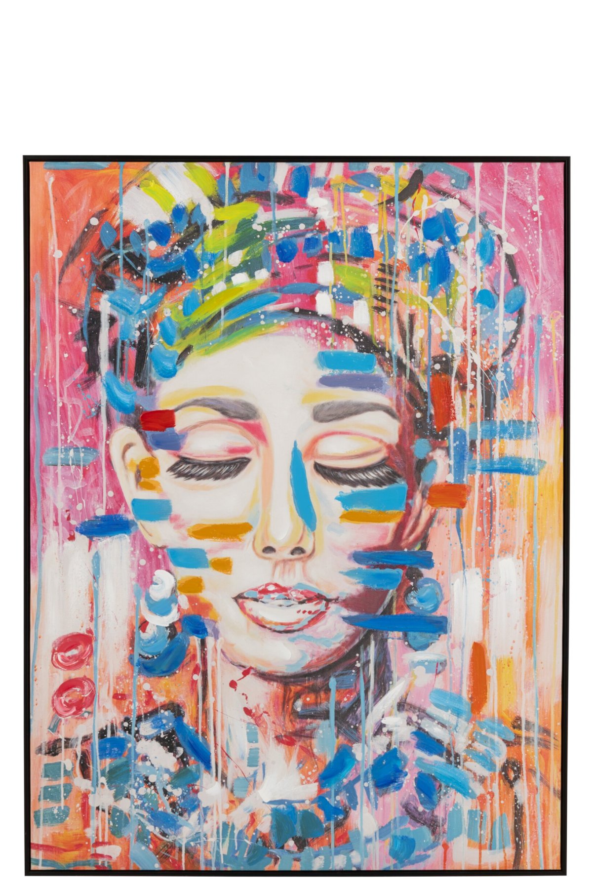 Schilderij Naarni Meerkleurig - Afbeelding 3