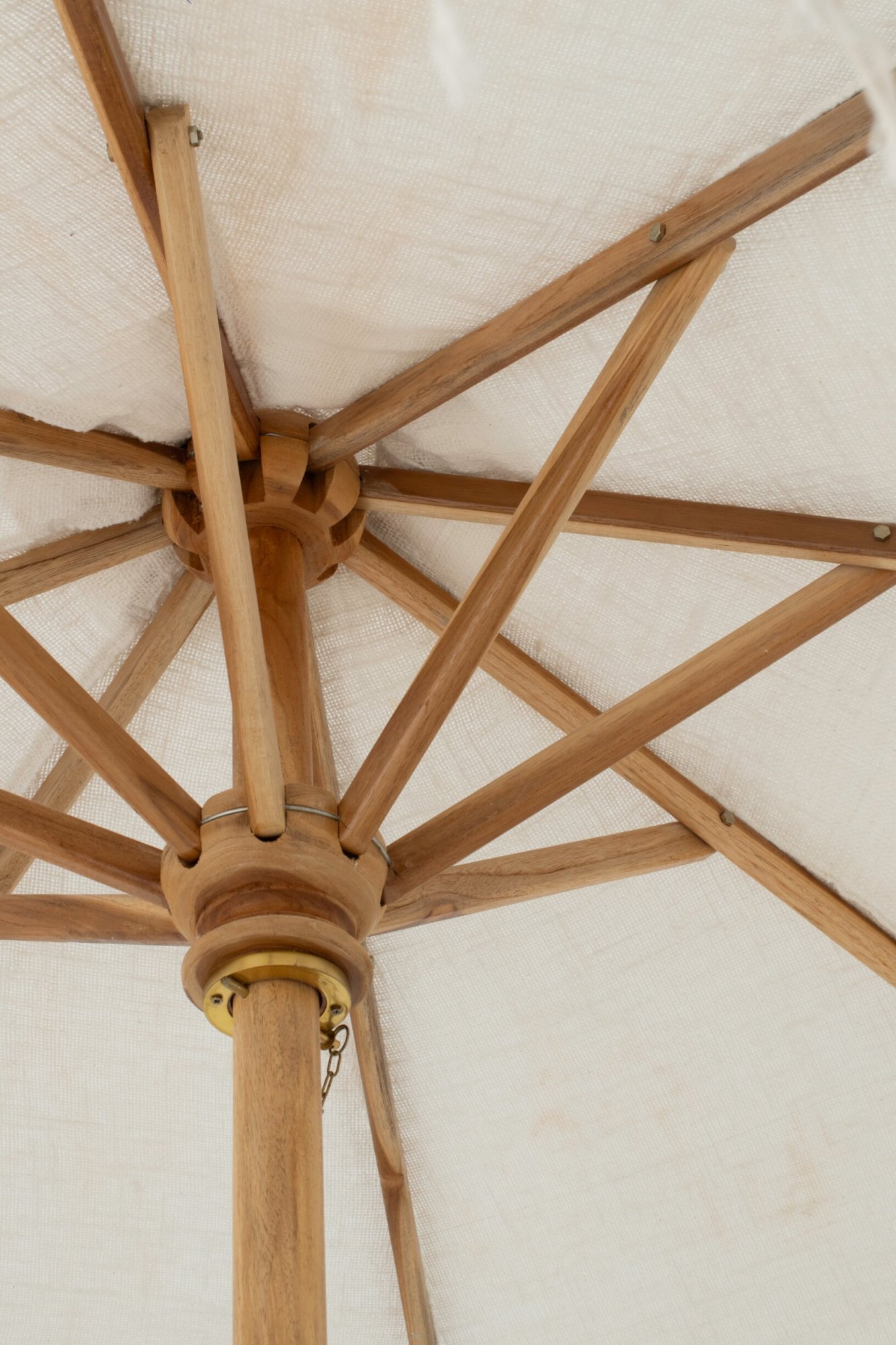 Woonaccessoire Munnos Hout Beige - Afbeelding 2