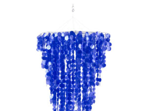 Decoratiehanger Mierrand Capiz Blauw