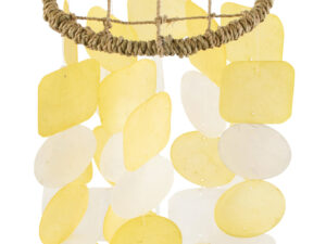 Decoratiehanger Nonsia Capiz Geel