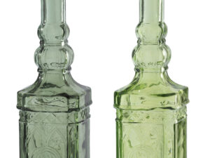 Woonaccessoire Klennas Glas Groen - Set van 2