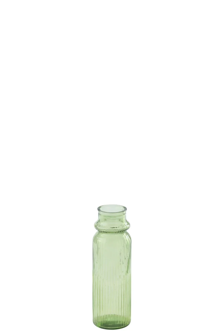 Vaas Romund Glas Groen H45,5 cm - Afbeelding 2