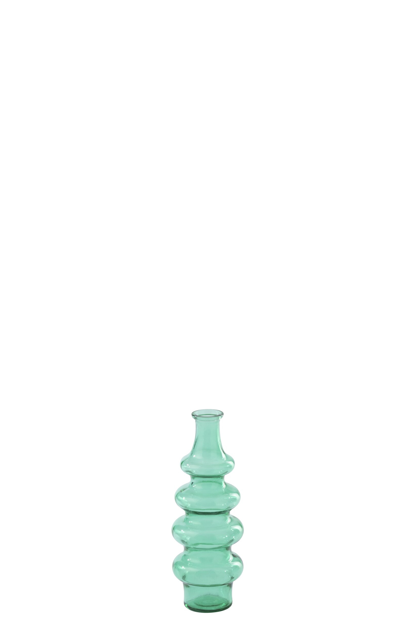 Vaas Caarine Glas Groen H40 cm - Afbeelding 2