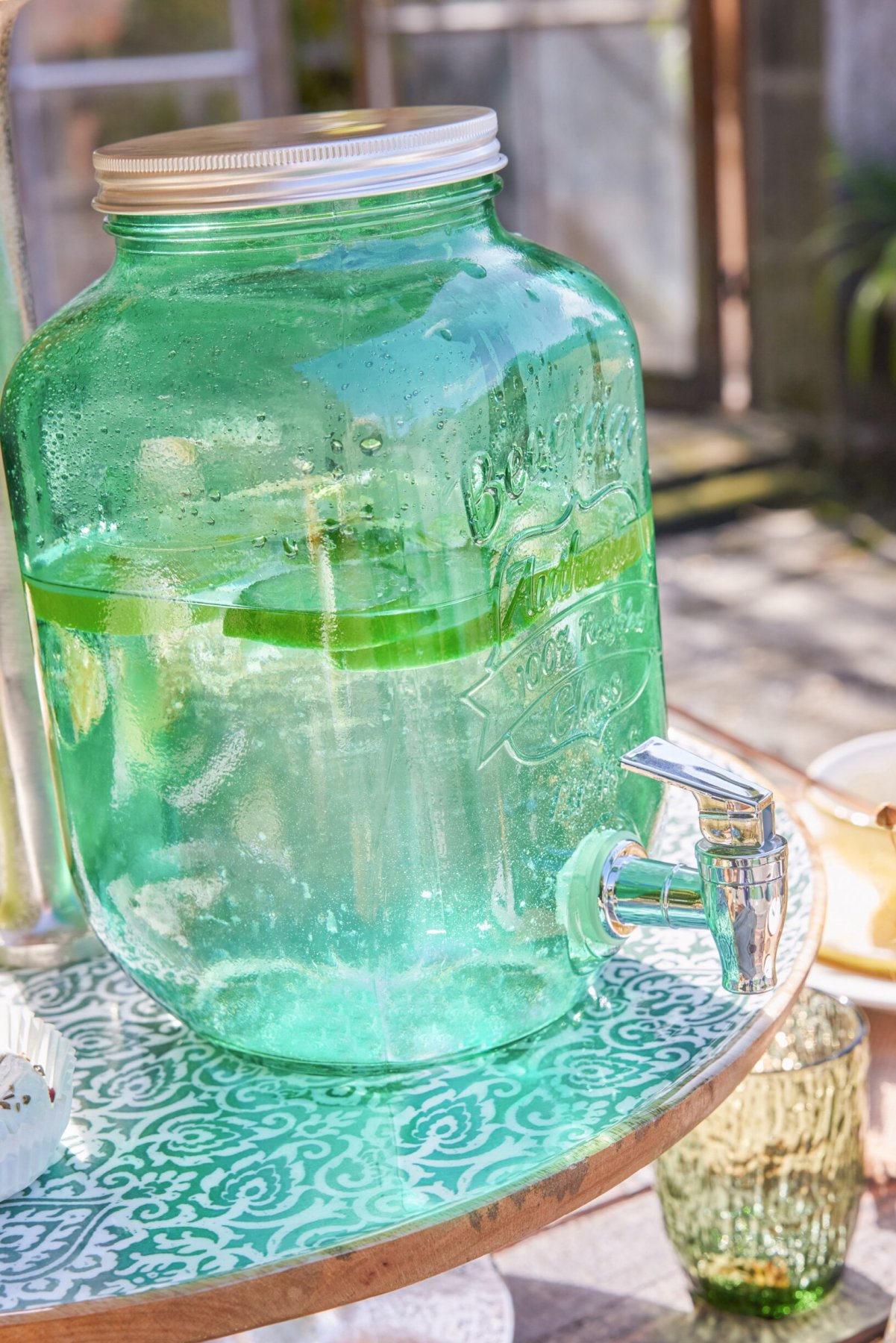 Woonaccessoire Stakella Glas Groen - Afbeelding 4