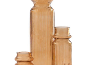 Vloervaas Lirror Glas Oranje H76,5 cm