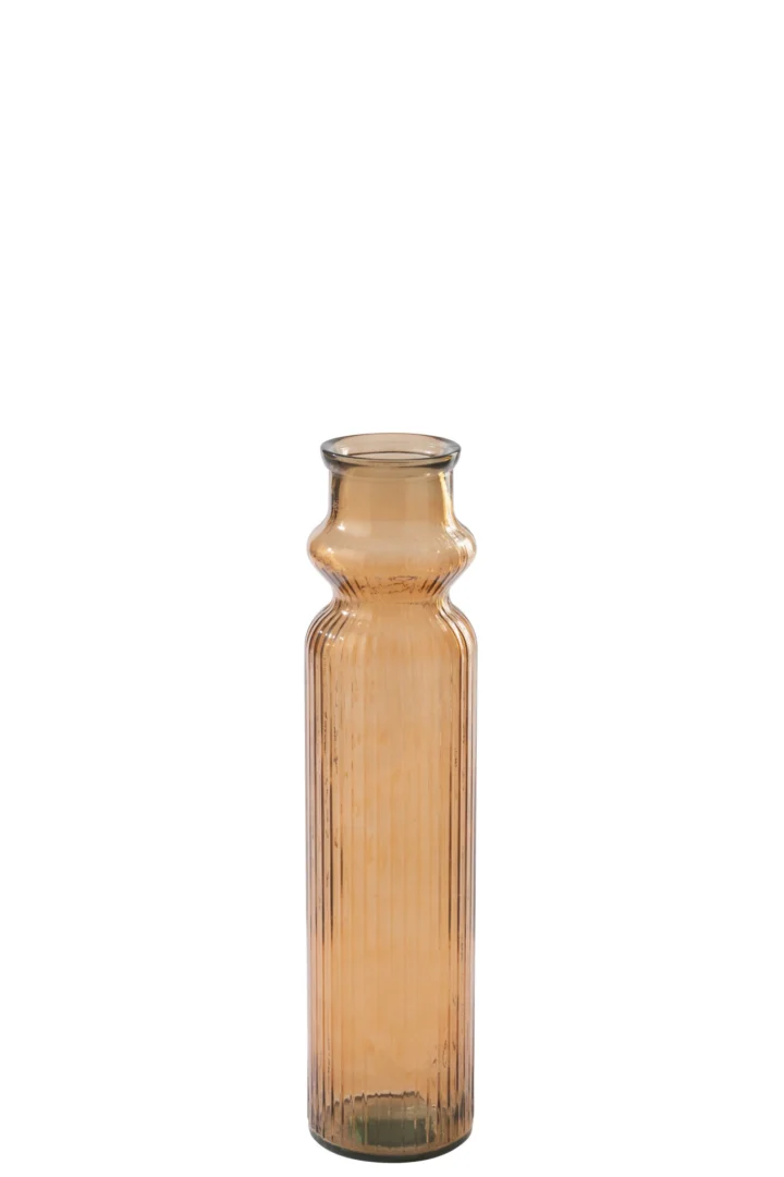 Vloervaas Lirror Glas Oranje H76,5 cm - Afbeelding 2