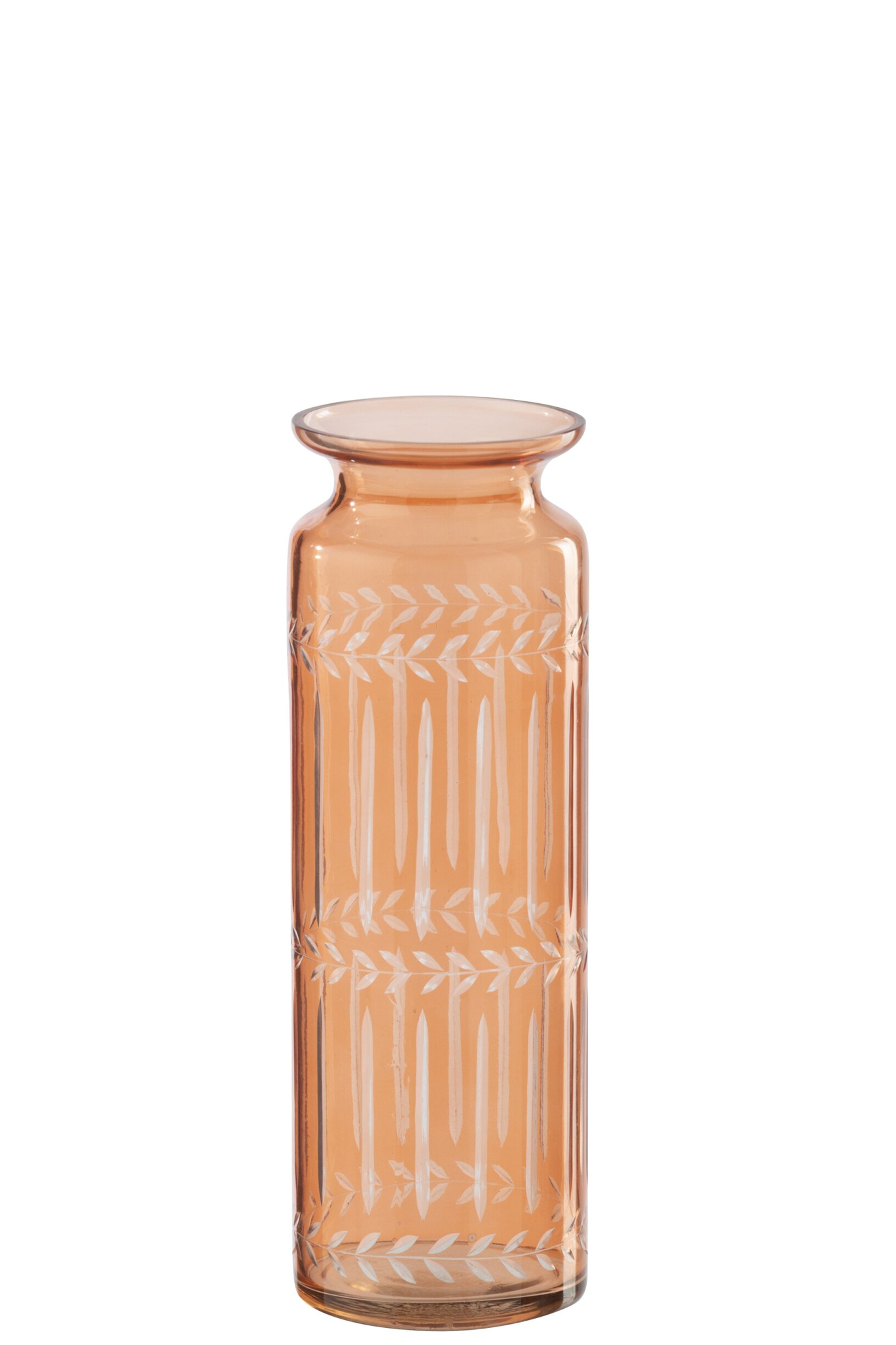 Vaas Treelun Glas Oranje H30 cm - Afbeelding 2