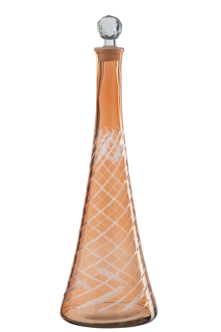 Karaf Baltund Glas Oranje - Afbeelding 3