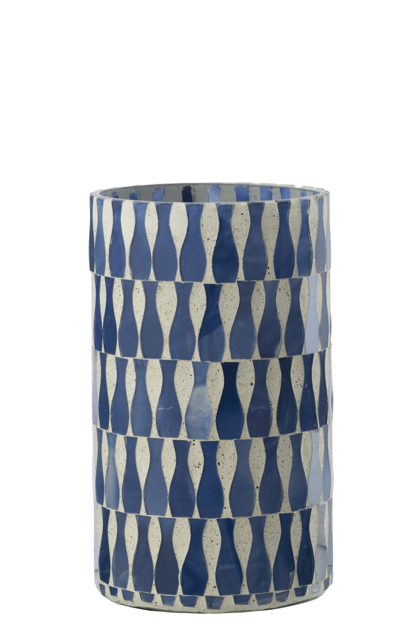 Kandelaar Bimen Glas Blauw H18 cm - Afbeelding 6