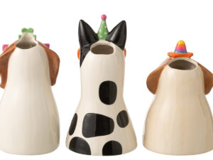 Vaas Sunnaro Keramiek Meerkleurig H28,5 cm - Set van 3
