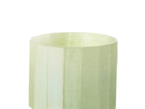 Windlicht Seeldio Glas Groen H22 cm