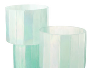 Vaas Prientund Glas Blauw H31 cm
