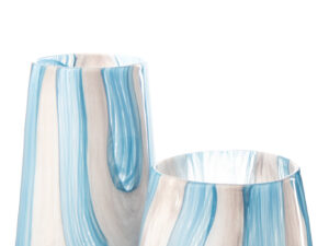 Windlicht Pemund Glas Blauw H30,5 cm