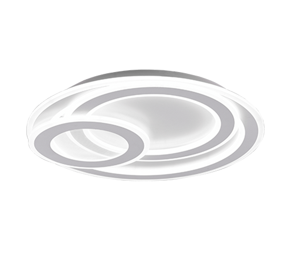 Plafondlamp Staurry Mat Wit Ø51 cm - Set van 3 - Afbeelding 5