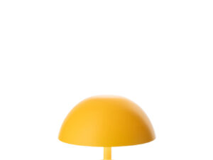 Tafellamp Tientin Geel H15,7 cm