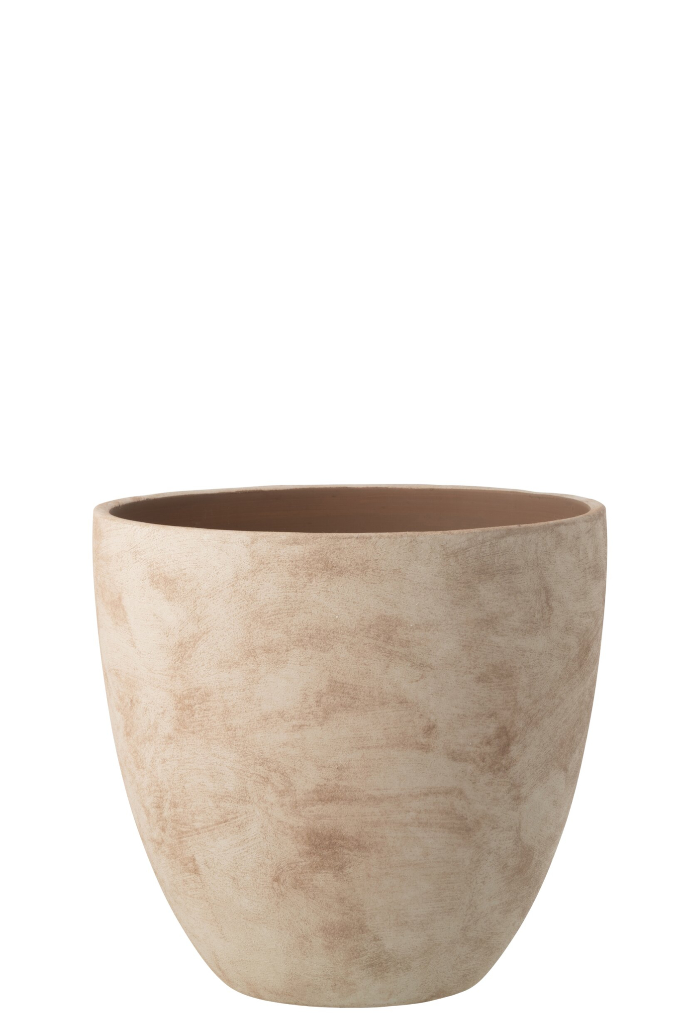 Bloempot Ebro Keramiek Beige H34 cm - Afbeelding 3