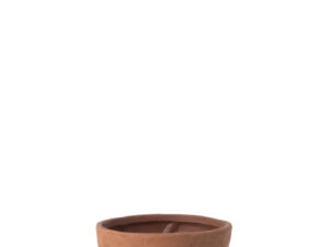 Bloempot Graaskora Keramiek Bruin H19 cm
