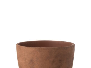 Bloempot Carnonte Keramiek Bruin H29,5 cm
