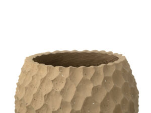 Bloempot Meebond Zand Beige H28 cm