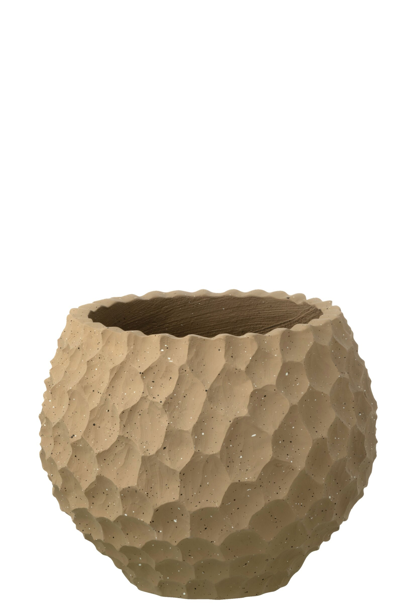Bloempot Meebond Zand Beige H28 cm