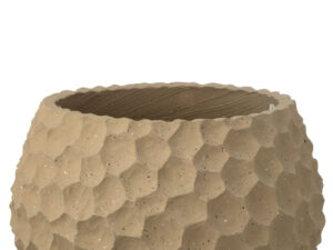 Bloempot Tiesand Zand Beige H32 cm