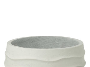 Bloempot Baantia Zand Wit H24,5 cm