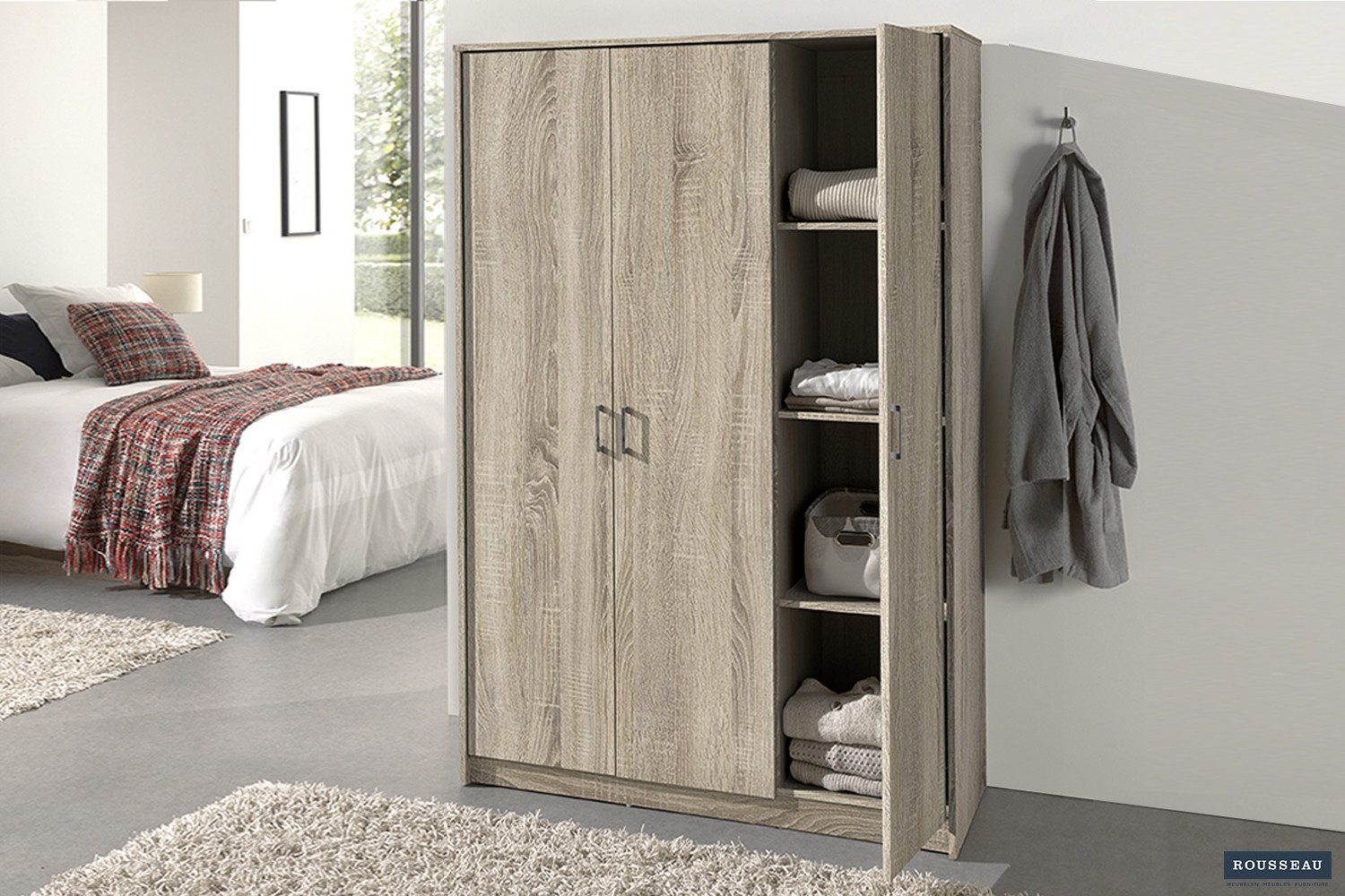 Kledingkast Ceiskun 117,5 cm