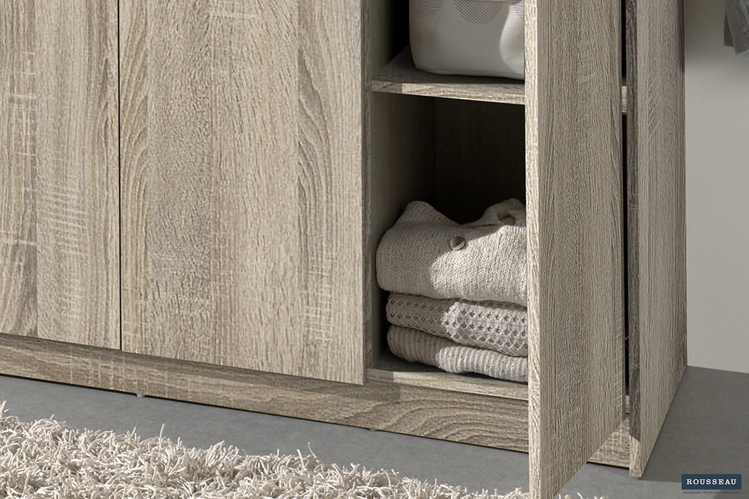 Kledingkast Ceiskun 117,5 cm - Afbeelding 4