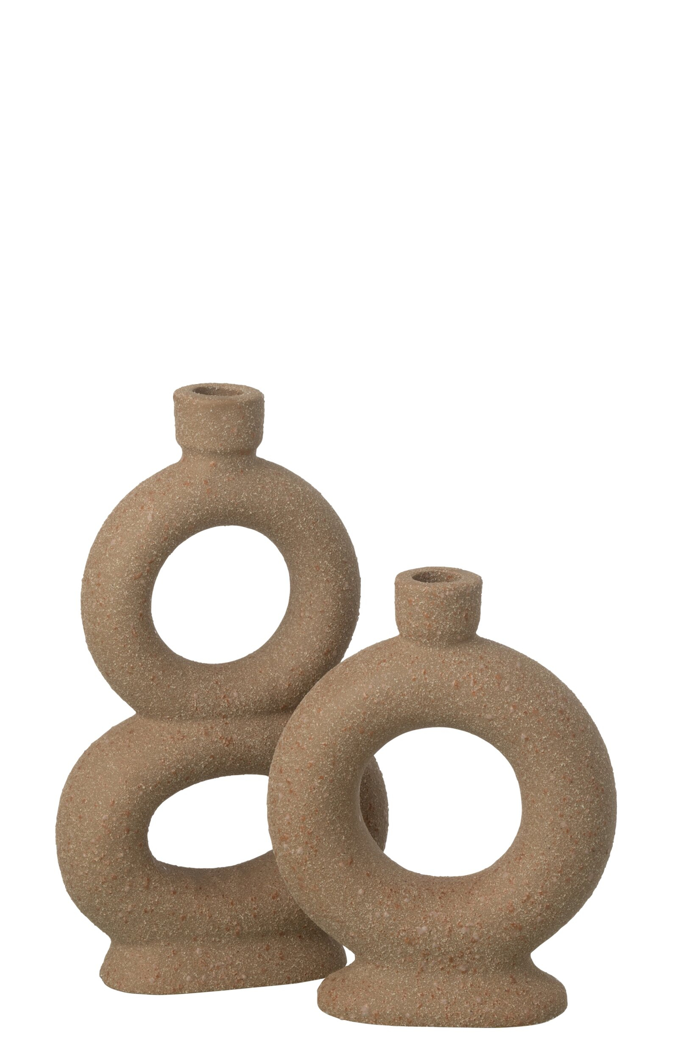 Vaas Dildand Steen Beige H28 cm