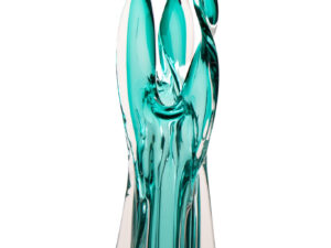 Vaas Brundol Glas Blauw H55 cm