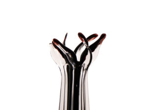 Vaas Kloosy Glas Zwart H37 cm
