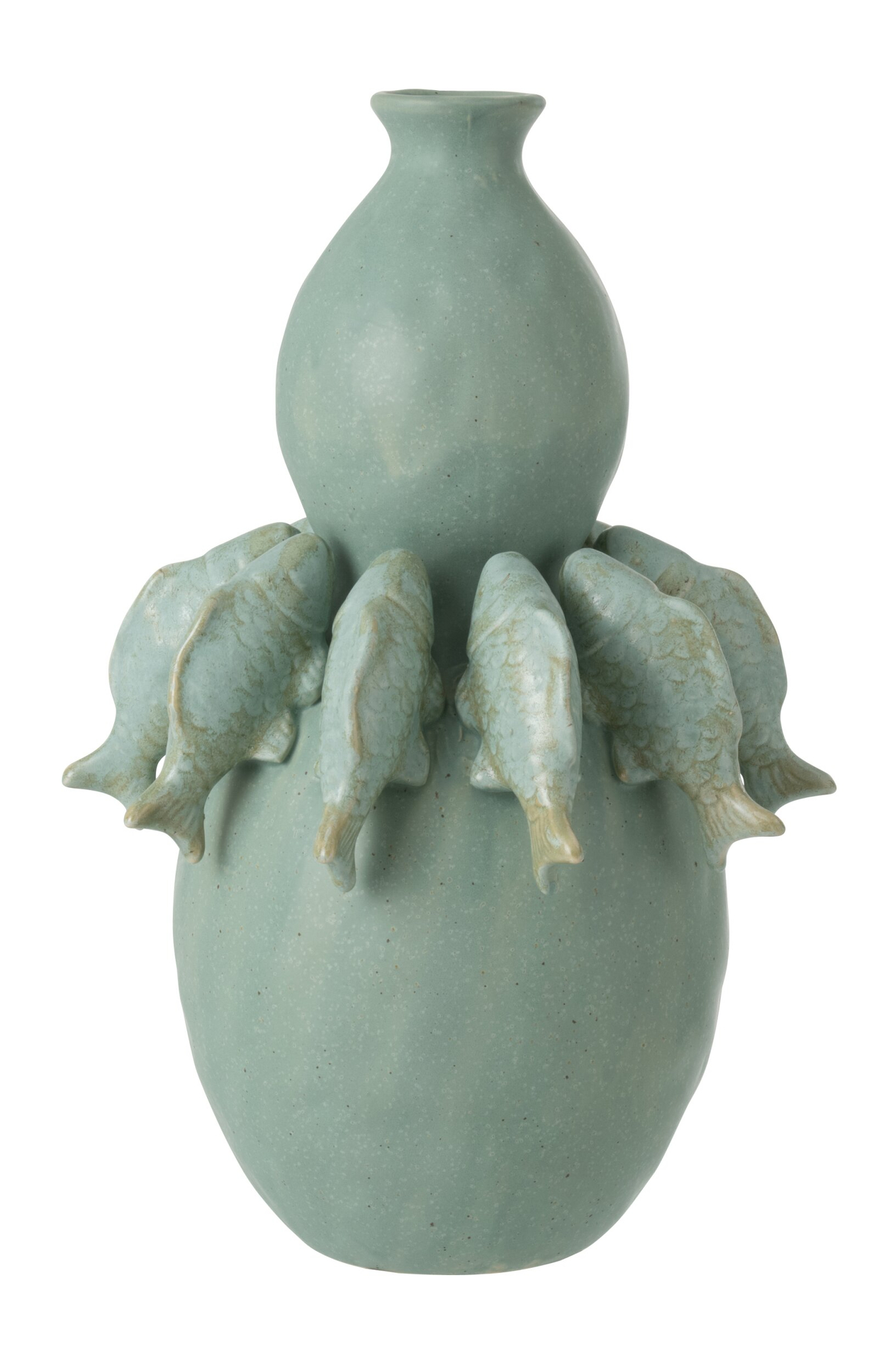 Vaas Taurdor Porselein Groen H45,5 cm - Afbeelding 2